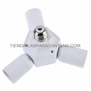 Adaptador en línea 1 X 4 E27