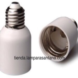 Adaptador portalámparas E27 a E40
