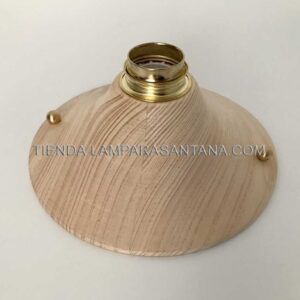 Aplique Bauhaus de madera