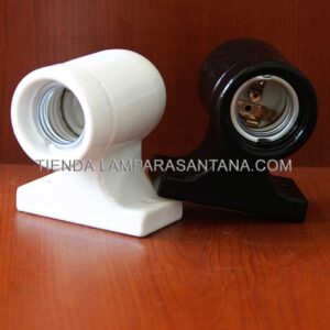 Aplique de pared de porcelana