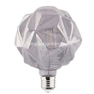 Bombilla globo led Smoky modelo diamante