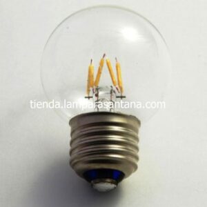 Bombilla esférica filamento led