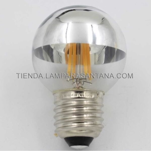 Bombilla filamento Led esférica espejo