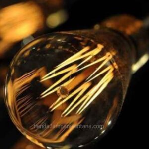 Bombilla Edison standard raya