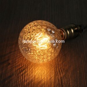 Bombilla led efecto diamante vintage