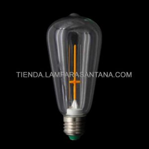 Bombilla filamento cruz LED Pebetero