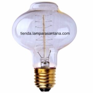 Bombilla Seta de Filamento Espiral
