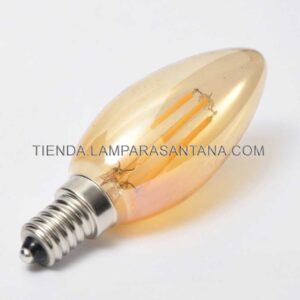 Bombilla vela filamento led Regulable