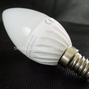 Bombilla led vela 6W cálida