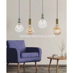 Bombillas led cristal tallado