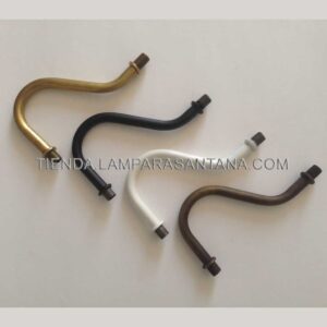 Brazo metálico para lámparas