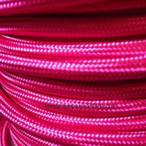 Cable de tela Fucsia