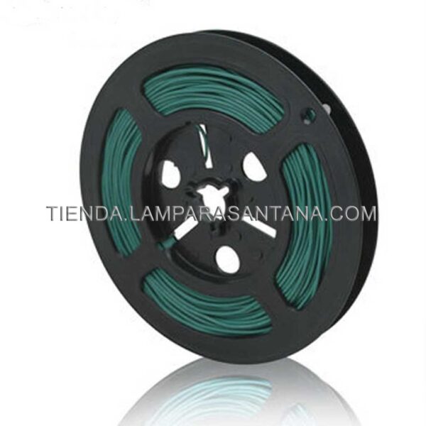 Cable de silicona verde