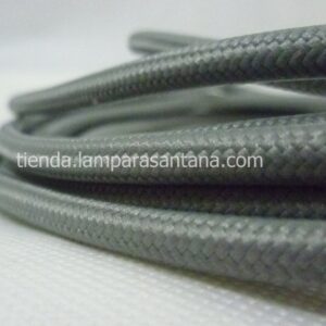 Cable de tela gris