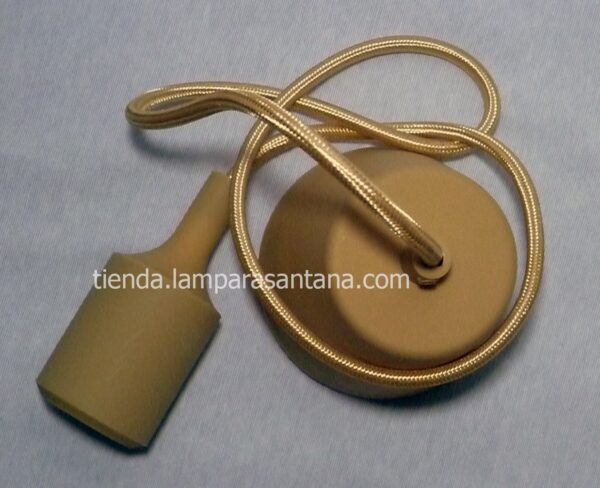 Cordón textil dorado
