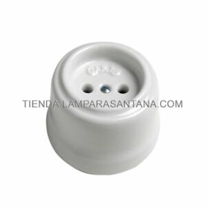 Enchufe superficie porcelana