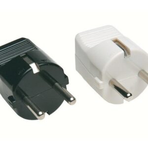 Clavija bipolar recta T.T  4,8mm