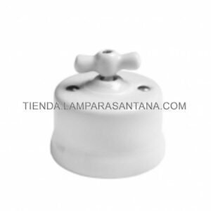 Conmutador de superficie porcelana