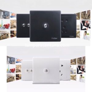 Interruptor de empotrar diseño retro