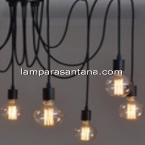 Lámpara Araña Vintage 5 brazos