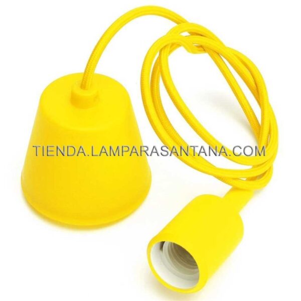 Cordón textil amarillo