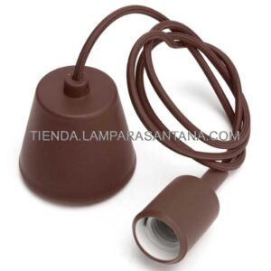 Cordón textil marrón