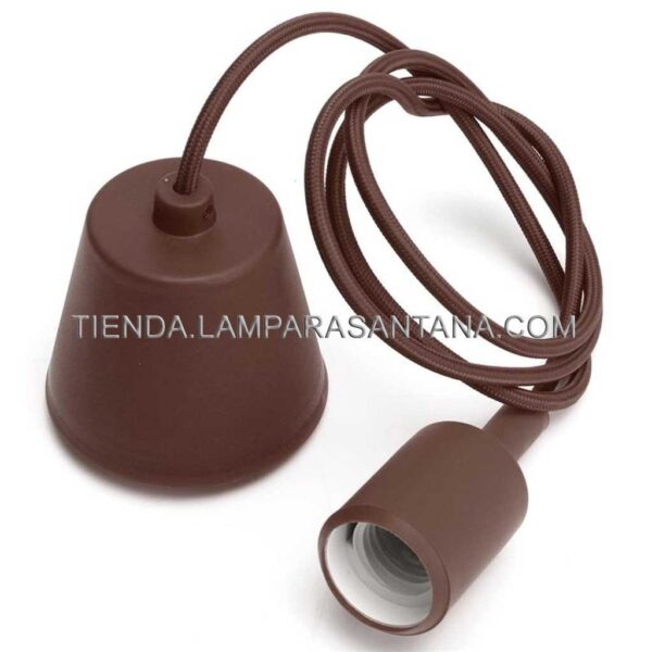 Cordón textil marrón