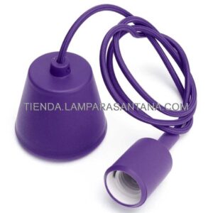 Cordón textil morado