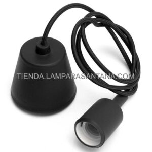 Cordón textil negro