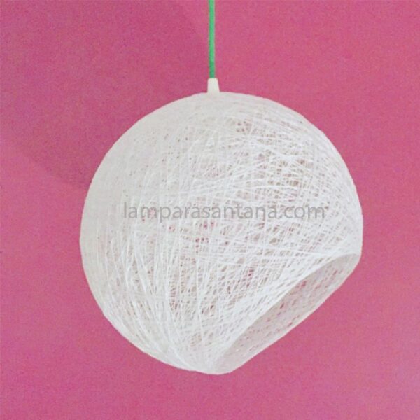 Lámpara colgante escandinava hemisphere