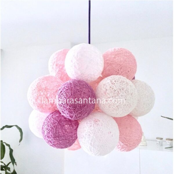 Lámpara colgante escandinava molecular