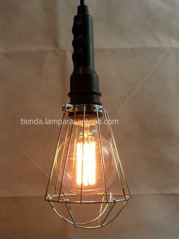 Lámpara jaula