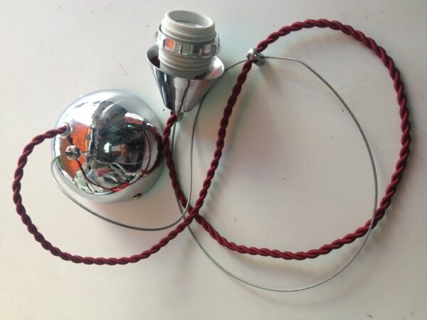 Pendel acero con cable de tela