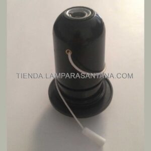 Portalámpara baquelita con cadena E275