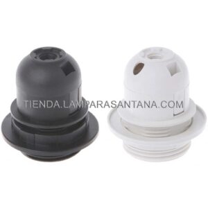 Portalámparas para pantalla con orificio lateral