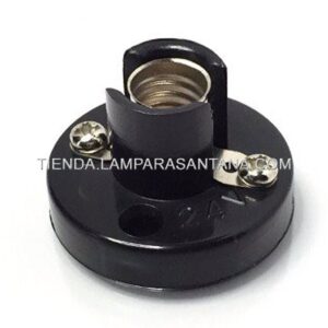 Portalámparas zócalo baquelita E10