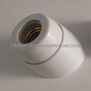 Portalámparas zócalo Curvo