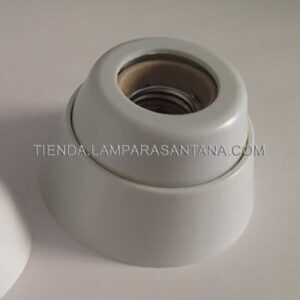 Portalámparas zócalo Recto