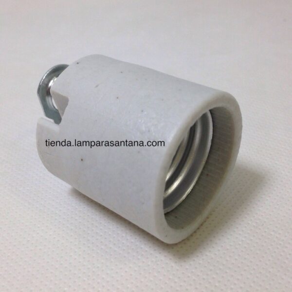 Portalámpara cerámico