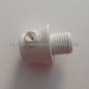 Presa racor universal blanco