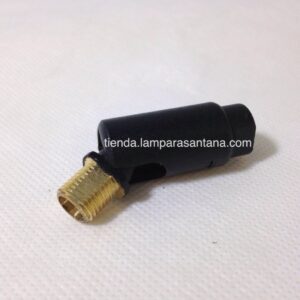 Rótula lámparas Negra
