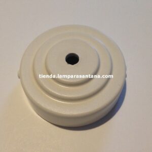 Soporte porcelana blanco crudo