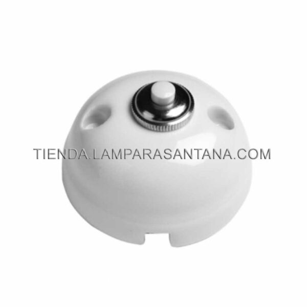 Pulsador de superficie porcelana