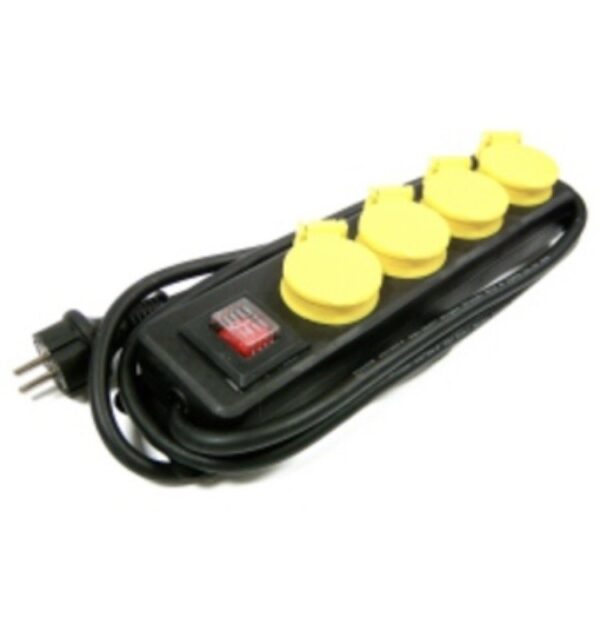 Base múltiple 4 tomas exterior