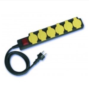 Base múltiple 6 tomas exterior