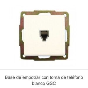 Toma de Teléfono - Serie empotrar GSC