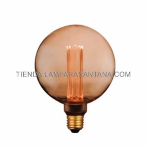 Bombilla Edison Globo led decoración Vintage ámbar