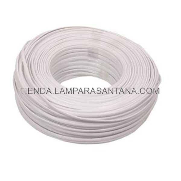 Cable de silicona blanco