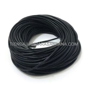 Cable de silicona negro