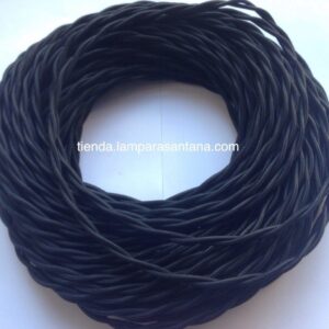 Cable trenzado negro